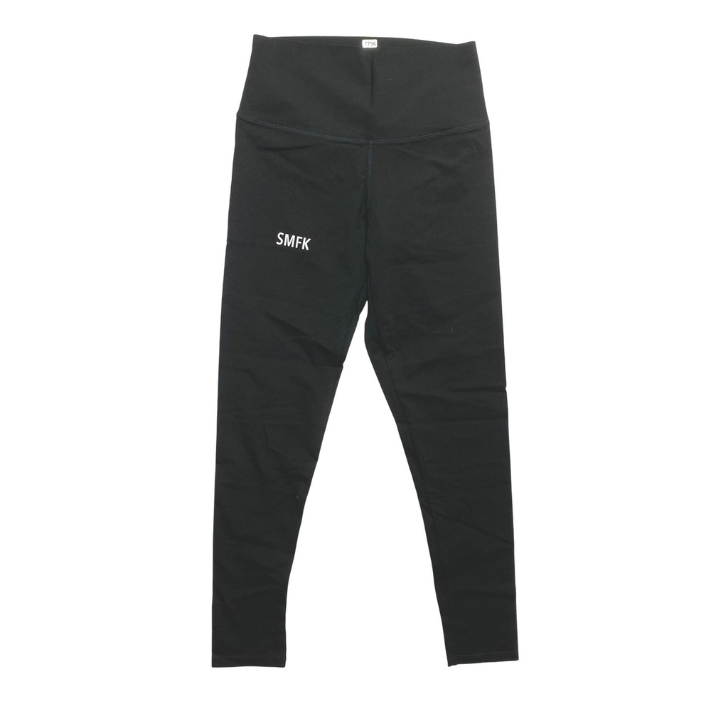 SMFK Athleisure Pants Womens 2 Black High Waisted Activewear Leggings